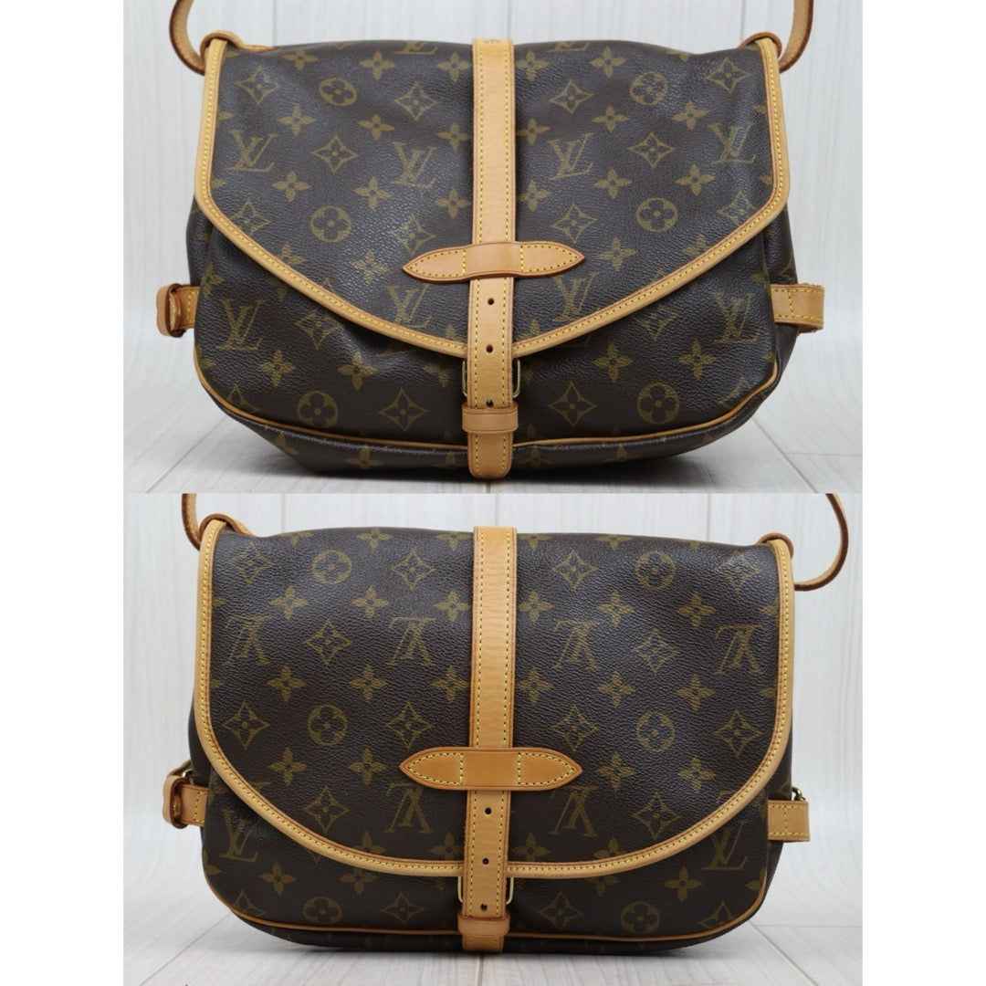 Good ( Rank AB)｜ LV Monogram Saumur 30 Shoulder Bag｜25062616