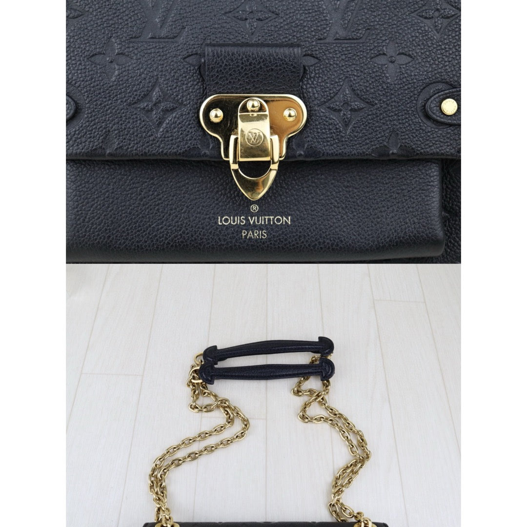 Very Good ( Rank A)｜ LV  Monogram Vavin BB Leather Shoulder Bag Black｜S25011902