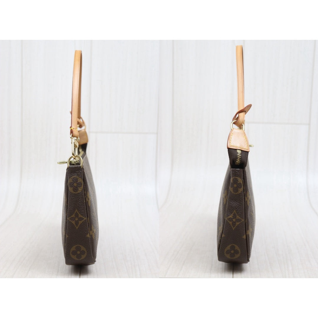 Include Entrupy Certificate of Authenticity｜Very Good ( Rank A)｜ Louis Vuitton  Monogram Pochette Accessoires ｜26061106