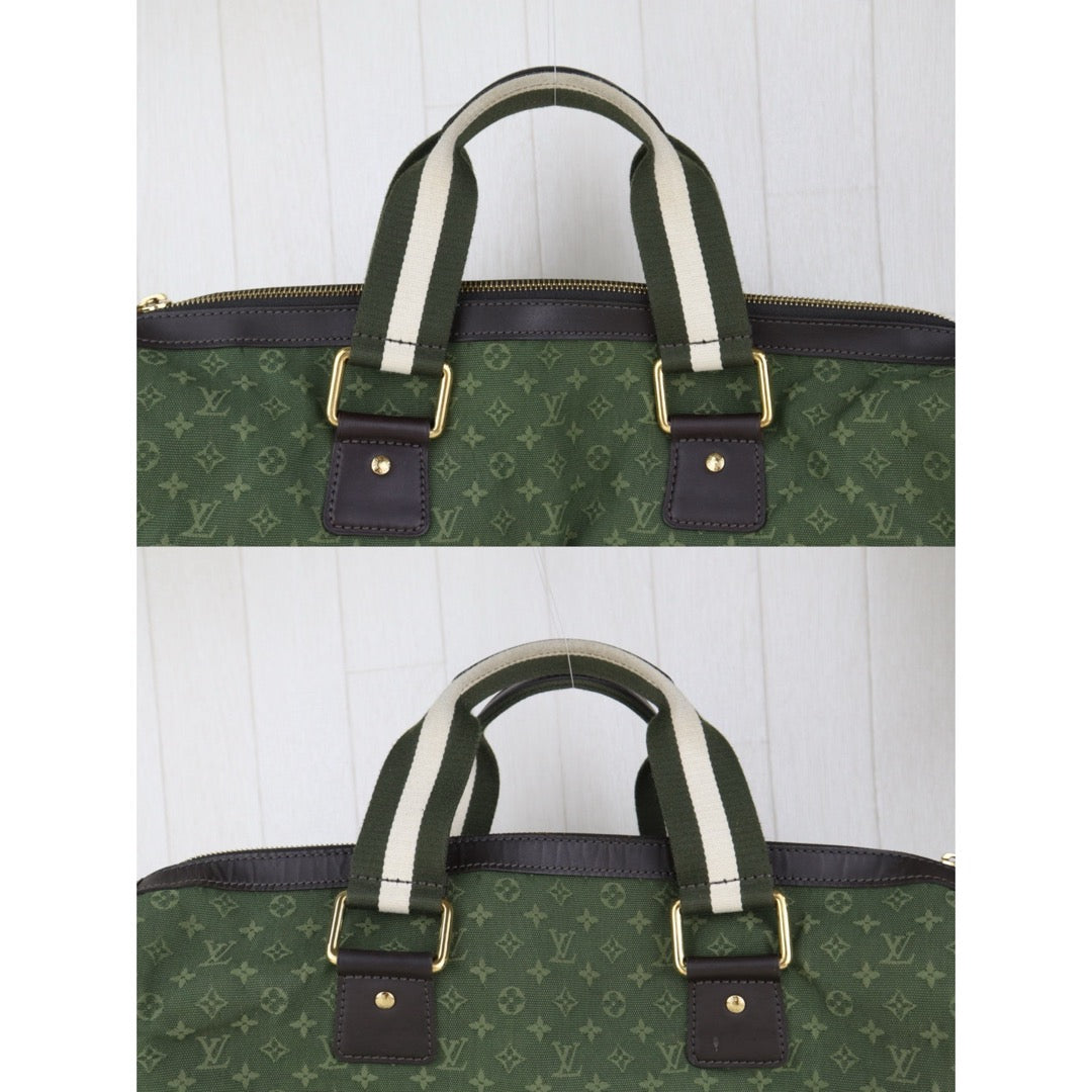 Good ( Rank AB) ｜LV Monogram Denim HandBag Shoulder Bag Green｜H25062301