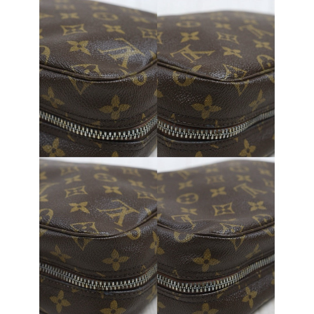 Include Entrupy Certificate of Authenticity｜Good ( Rank AB)｜ Louis Vuitton Truth Toilet 28 Monogram Makeup Pouch｜26071602