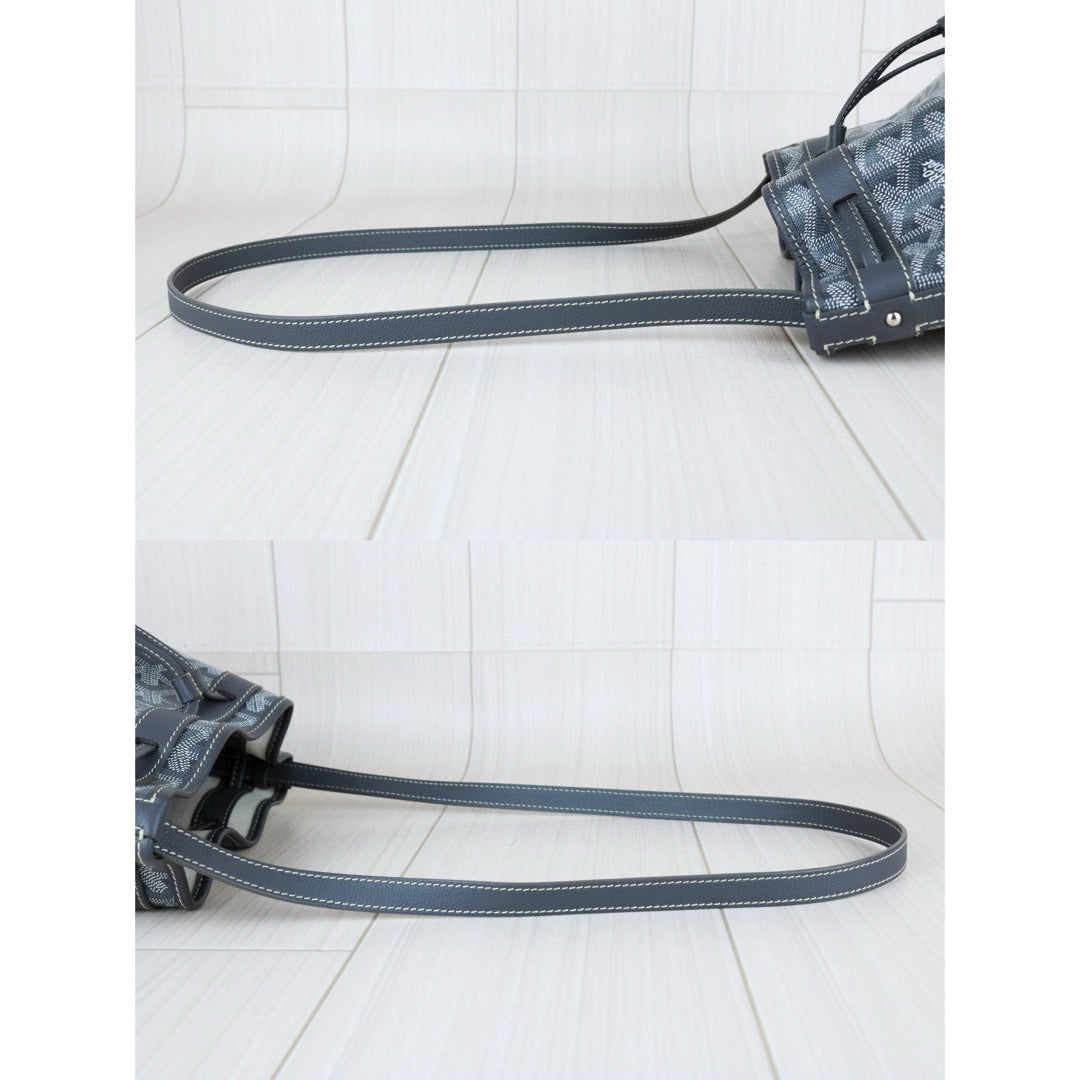 Very Good ( Rank A) ｜ Goyard Petit flot  Shoulder Bag Grey｜B25041502