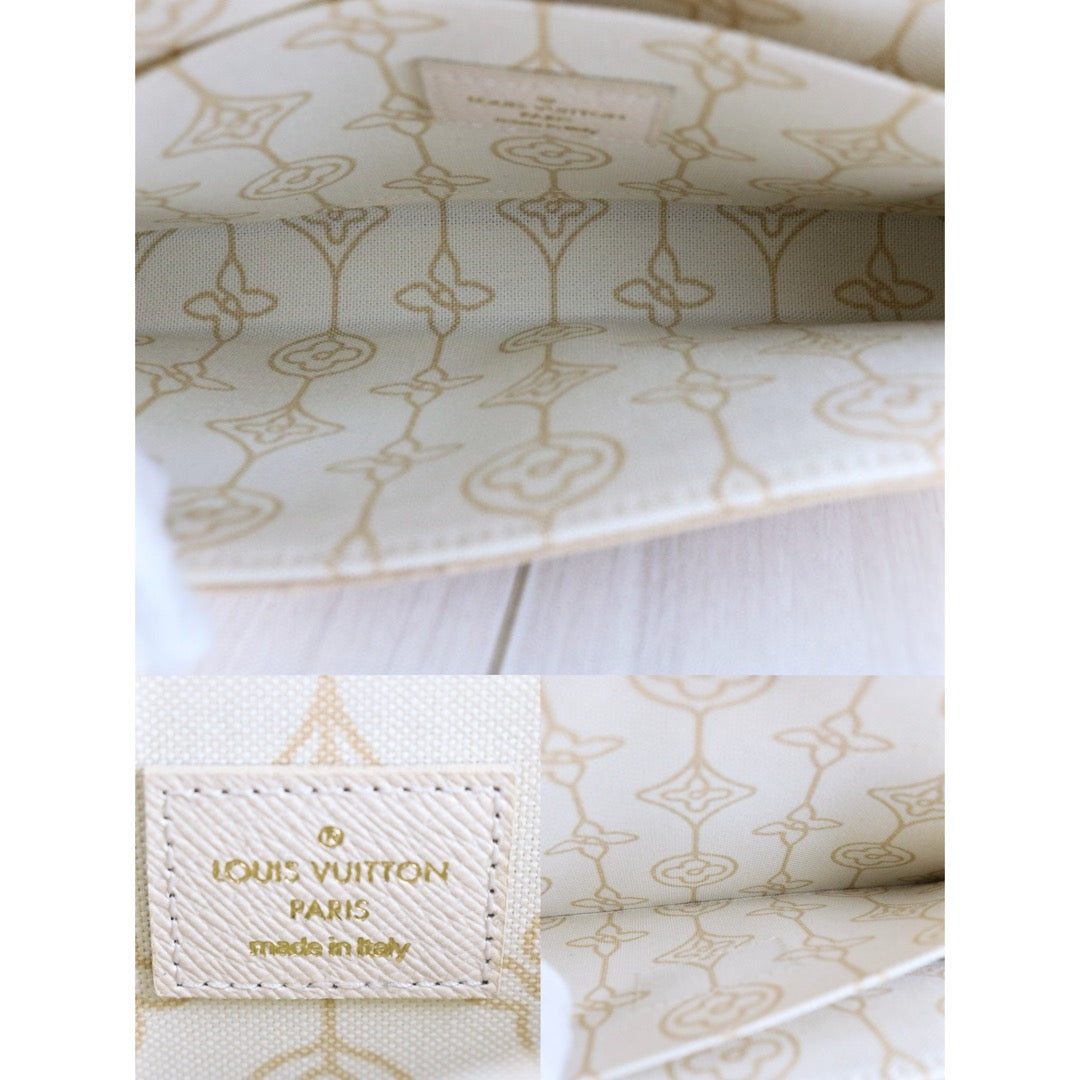 Excellent（Rank SA）｜ LV Damier Azur Nautical Pochette Felicie Shoulder Bag｜X25012704