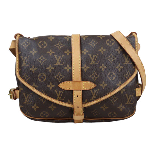 Rank AB ｜ LV Monogram Saumur MM Shoulder Bag｜23121409