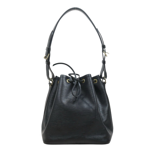Include Entrupy Certificate of Authenticity｜Good ( Rank AB)｜Louis Vuitton Epi Slouchy Bucket Shoulder Bag Black｜26070316