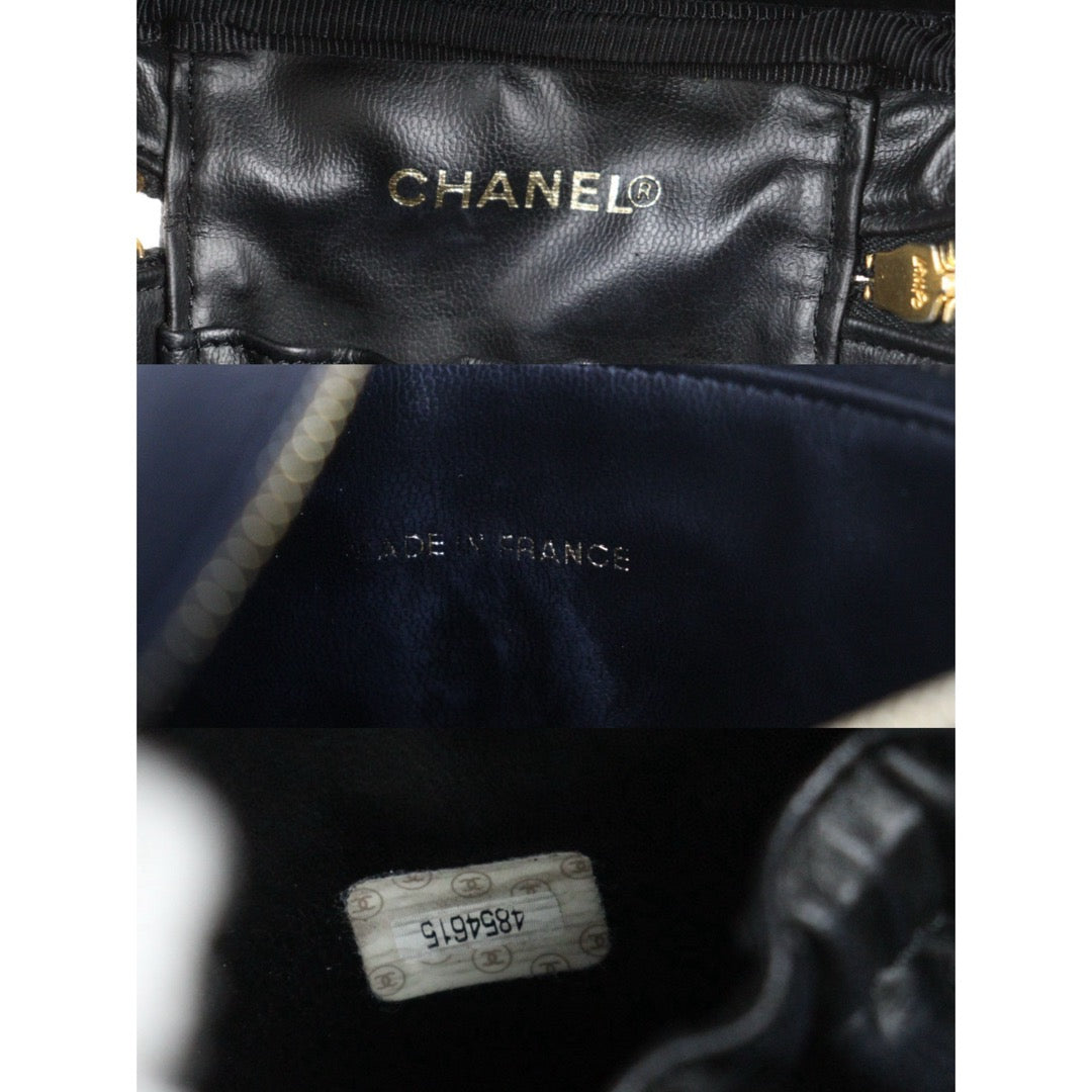 Very Good ( Rank A) ｜ CHANEL Caviar Skin Vanity Handbag  Made In 1996～1997Year ｜24080805