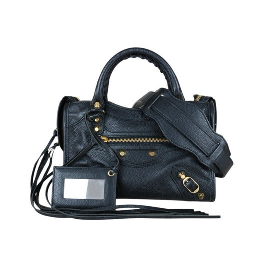 Very Good ( Rank A)｜Balenciaga Calf Leather Neo Classic City Black HandBag ｜S25092004