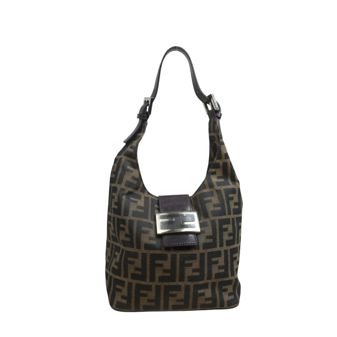 Include Entrupy Certificate of Authenticity｜Good ( Rank AB)｜ FENDI Mamma French Fries Charm Shoulder Bag  ｜26080620