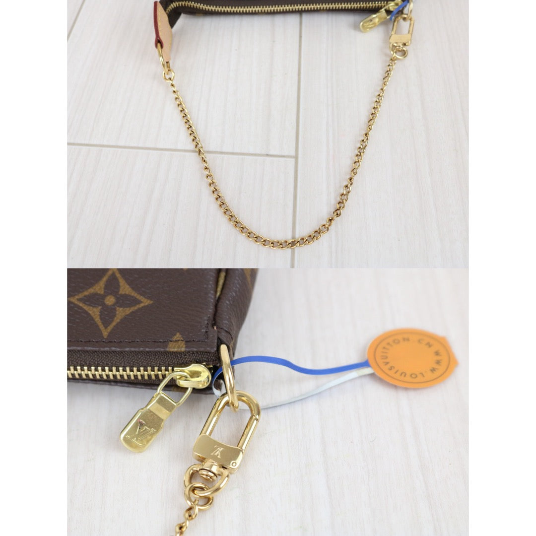 Include Entrupy Certificate of Authenticity｜Excellent（Rank SA）｜ Louis Vuitton Monogram Mini Pochette Accessoire｜X26081809