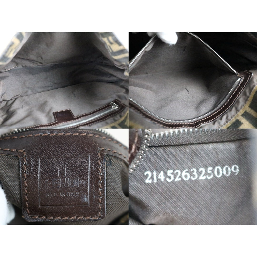 Good ( Rank AB)｜ FENDI Zucca Mamma Baguette Shoulder Bag｜W25110605