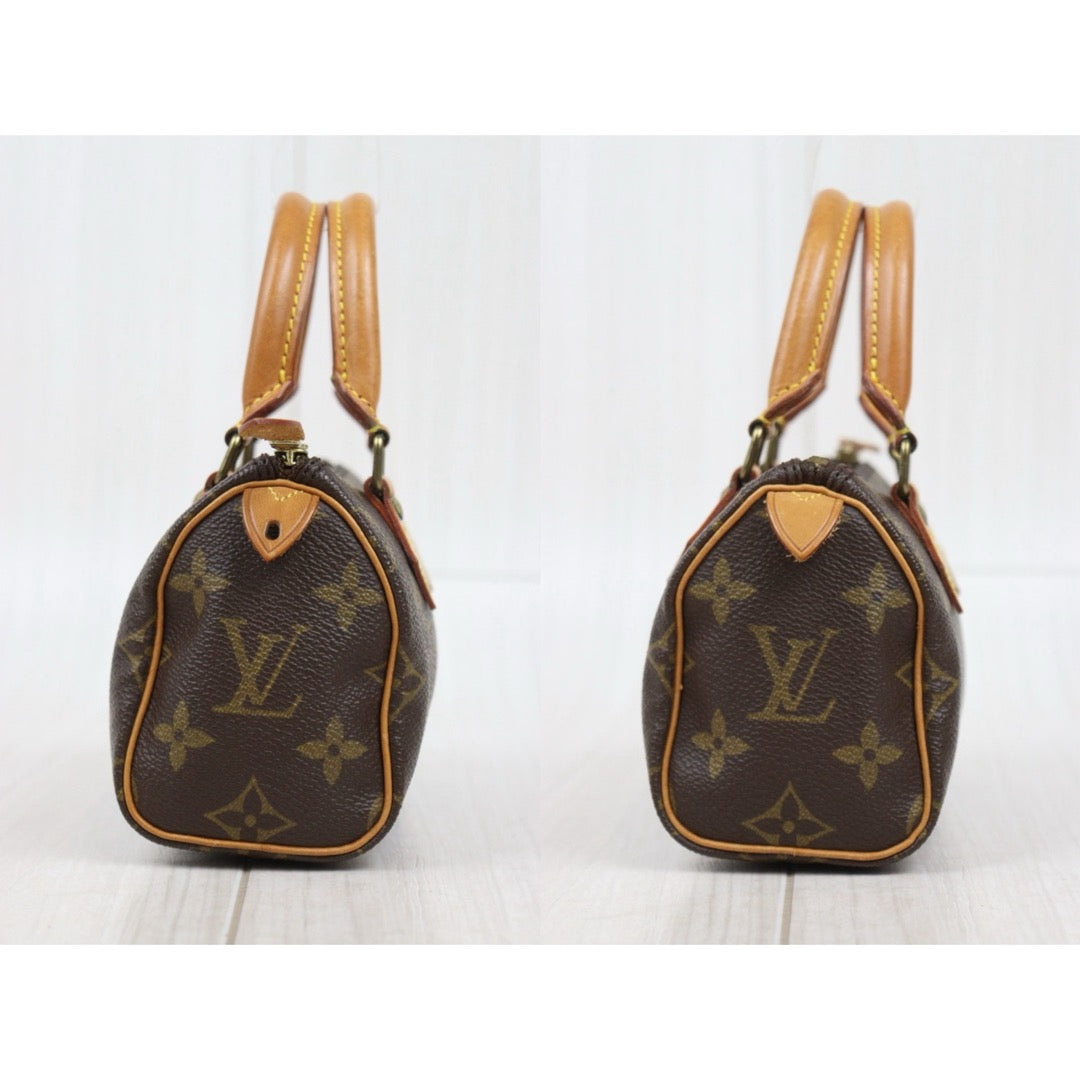 Good ( Rank AB)｜ LV Monogram Mini Speedy Handbag With Shoulderstrap｜25082901