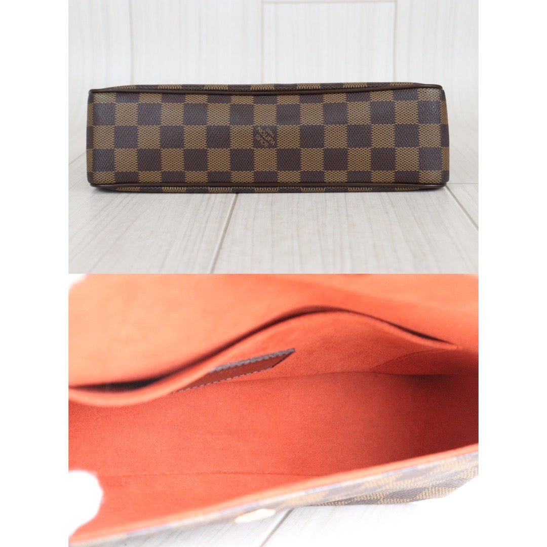 Louis Vuitton Recoleta Damier Brown Shoulder Bag