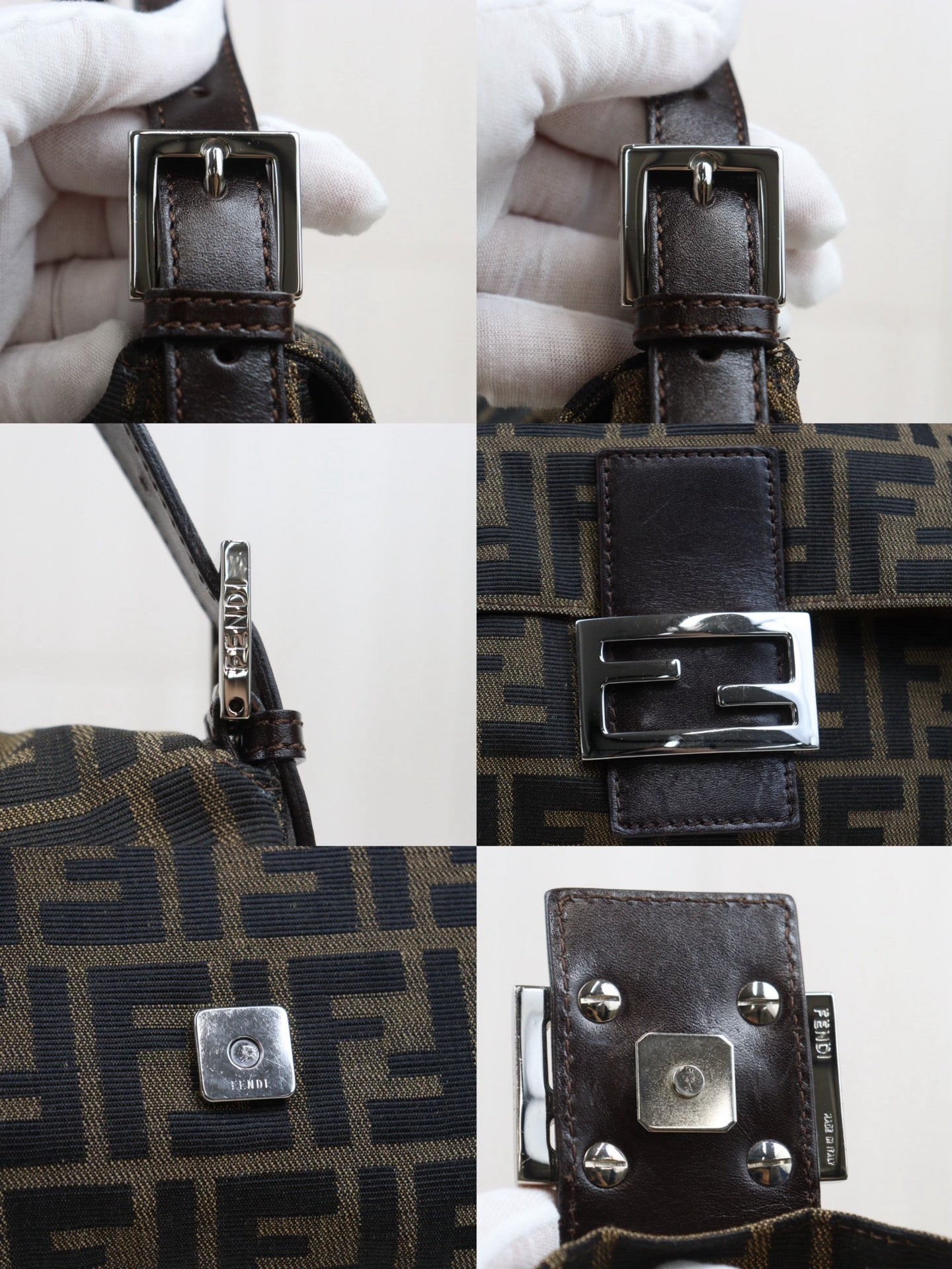 Very Good ( Rank A)｜ FENDI Zucca Mamma Baguette Shoulder Bag｜25091207