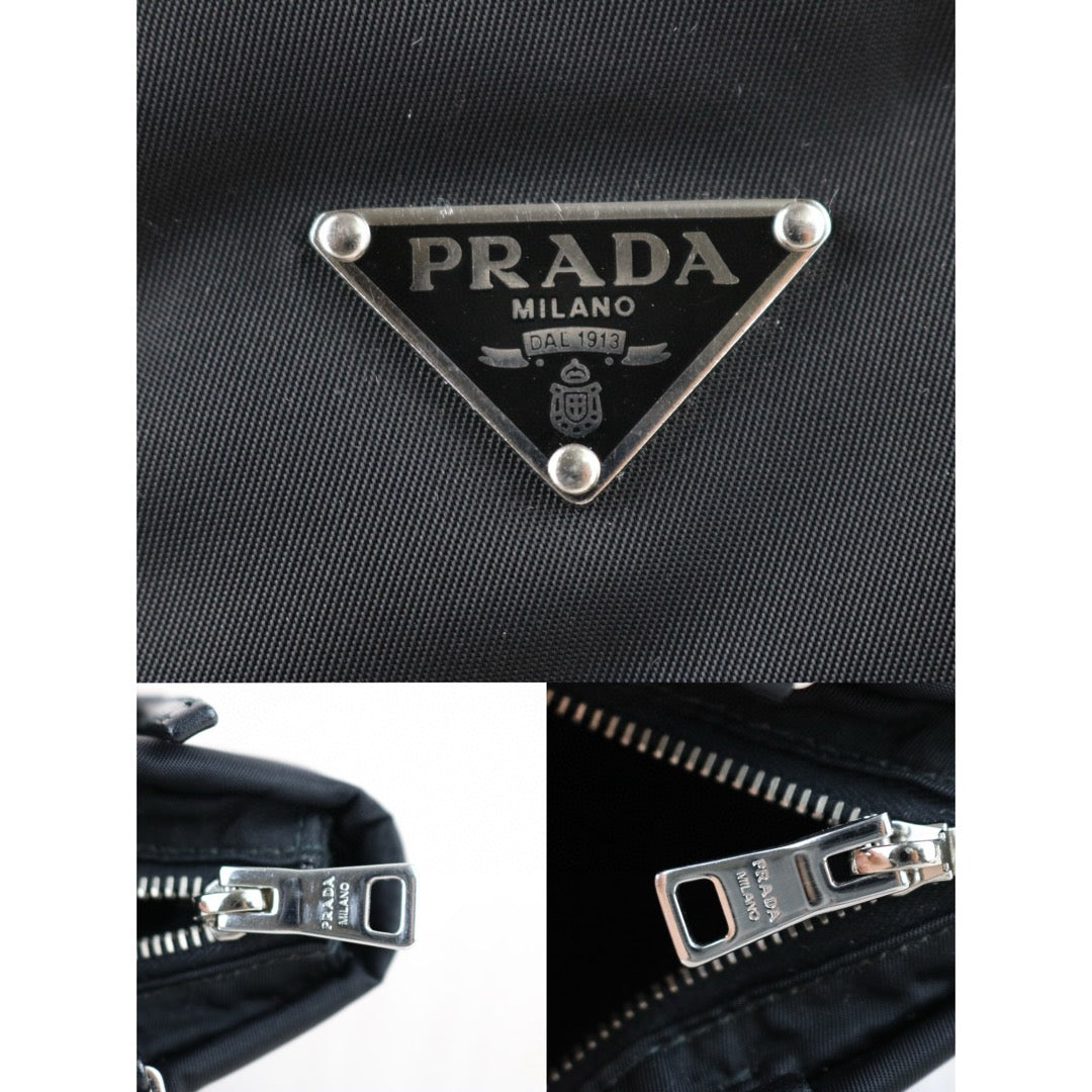 Excellent（Rank SA）｜ PRADA Canvas Rhinestone Mini Tote Bag｜X24111205