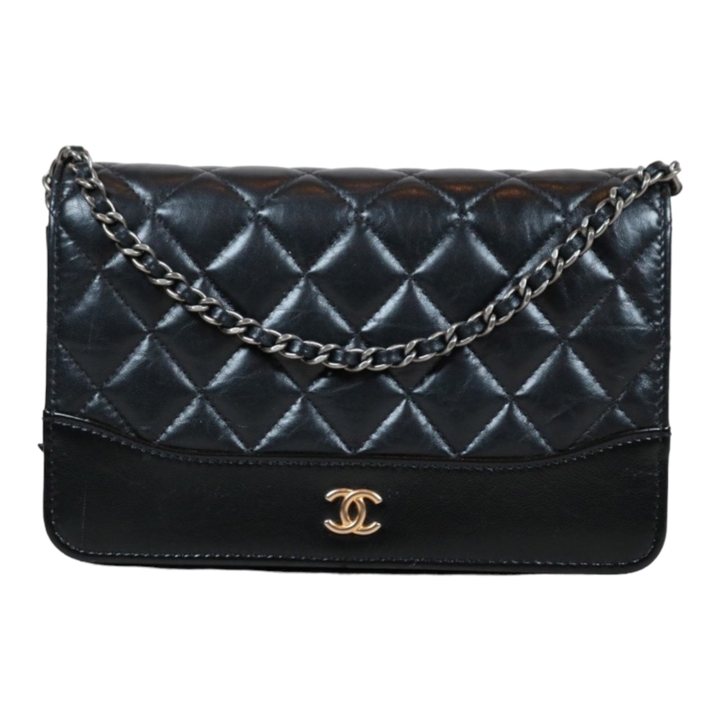 Very Good ( Rank A) ｜CHANEL Matrasse Aged Calfskin WOC Chain Shoulder Bag Made In 2018～2019Year ｜S24041701