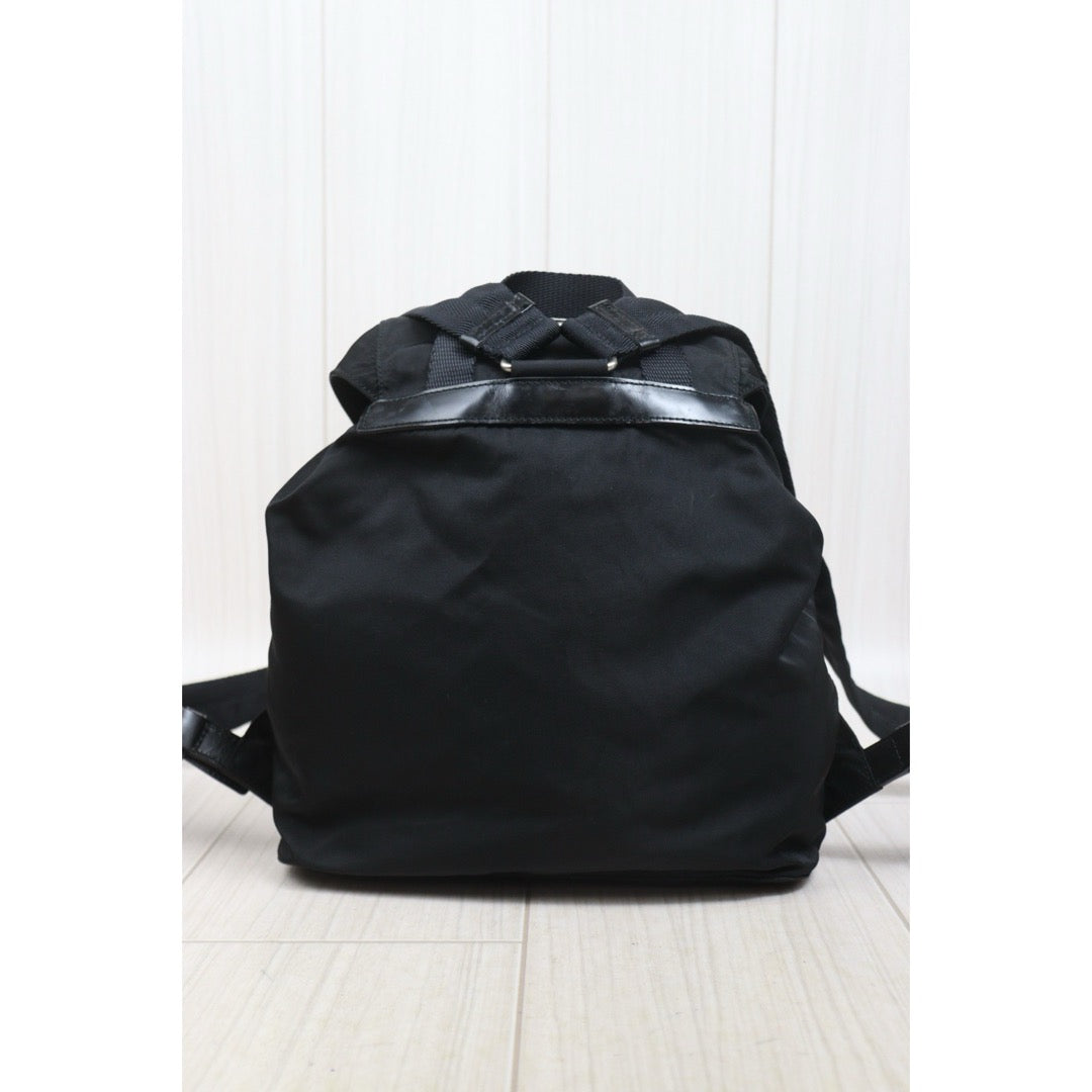Include Entrupy Certificate of Authenticity｜Good ( Rank AB) ｜Prada  Nylon Black Backpack Small｜26070202