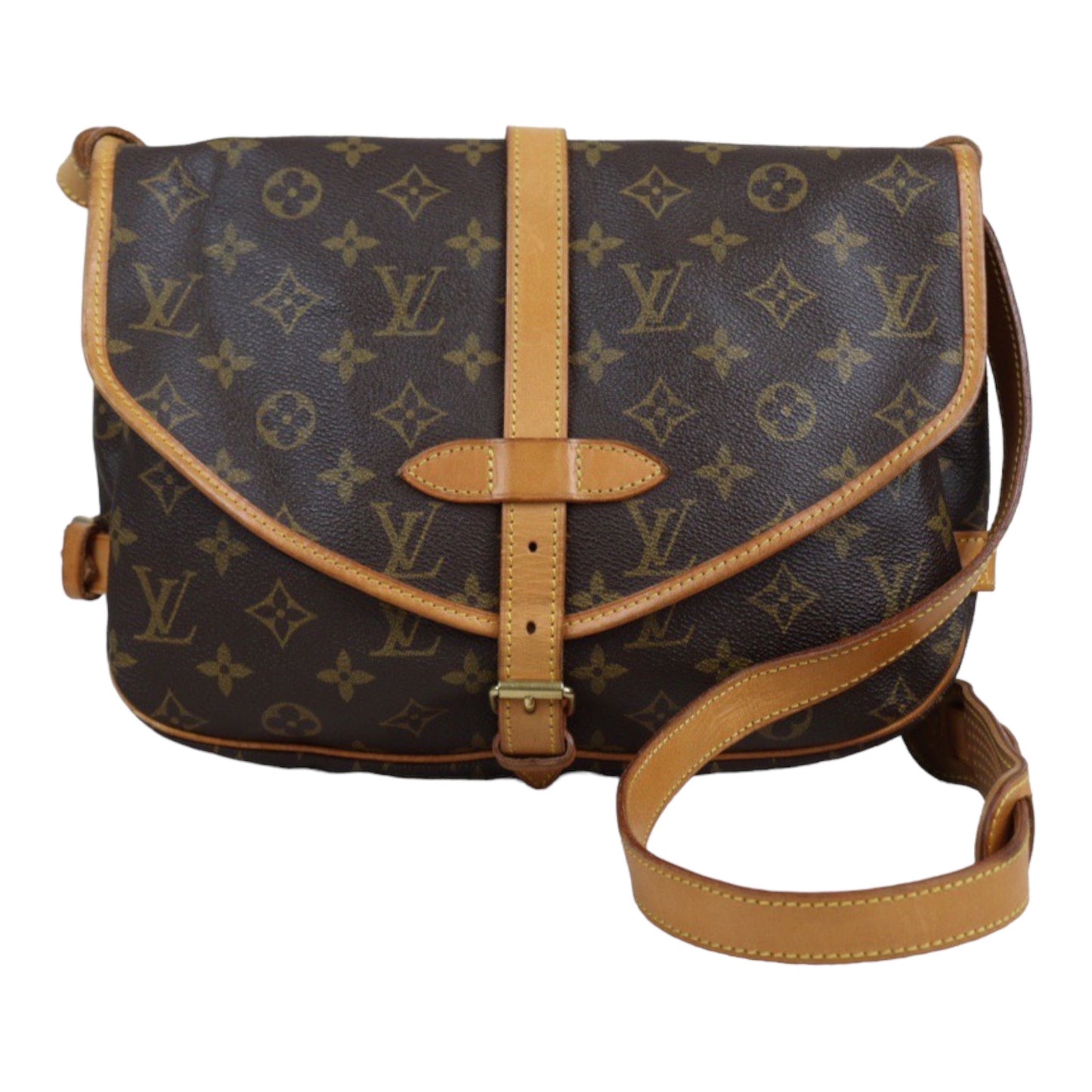 Rank AB｜ LV Monogram Saumur 30 Shoulder Bag｜23112323