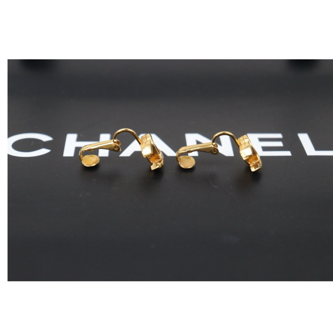 Very Good ( Rank A) ｜CHANEL COCO Earrings 18k Gold Plated ｜24112808