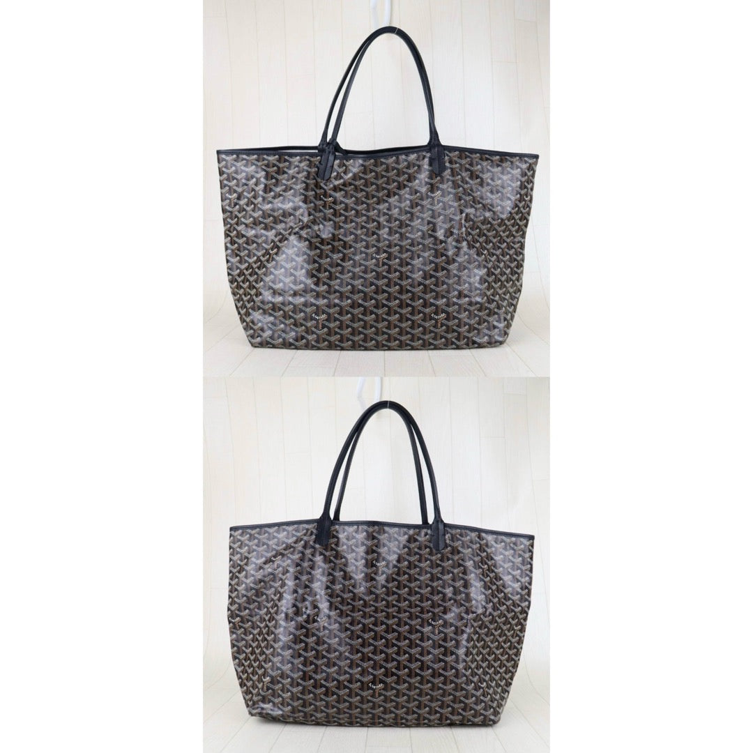 Very Good ( Rank A)｜ Goyard Saint-Louis GM Tote Bag Black｜S25100504