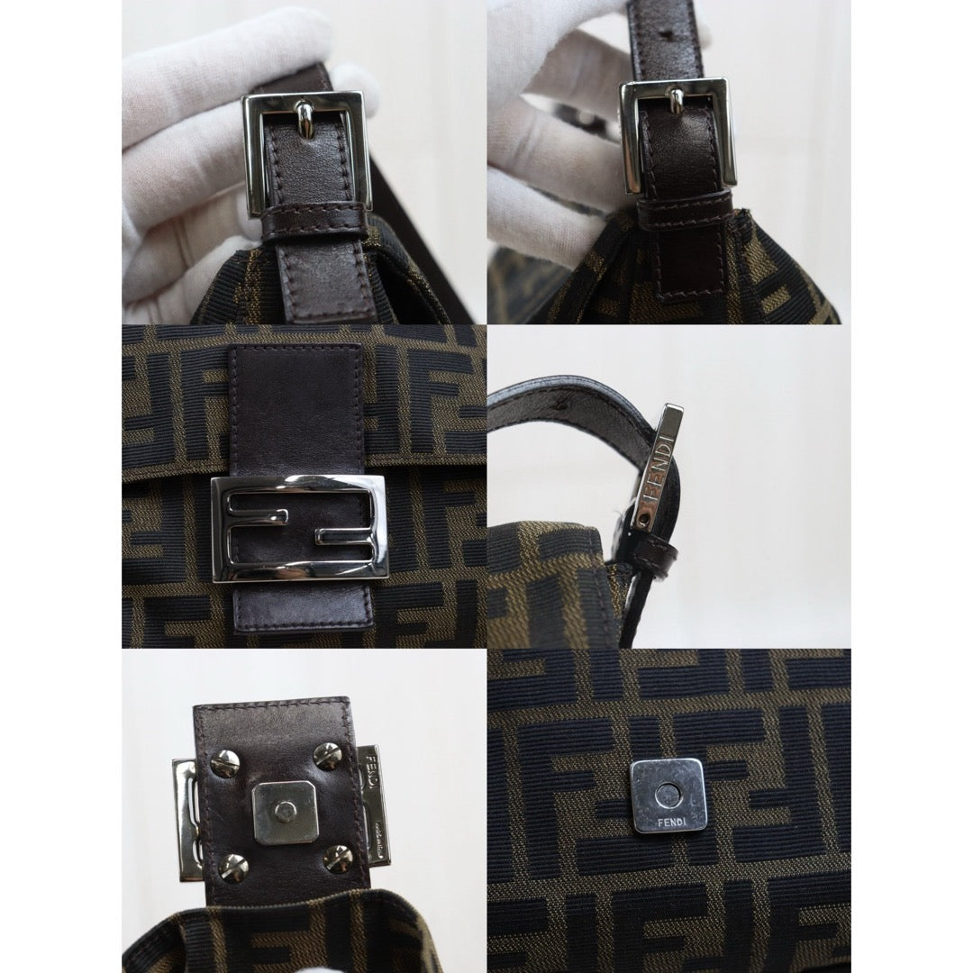Very Good ( Rank A)｜ FENDI Zucca Mamma Baguette Shoulder Bag｜25060501