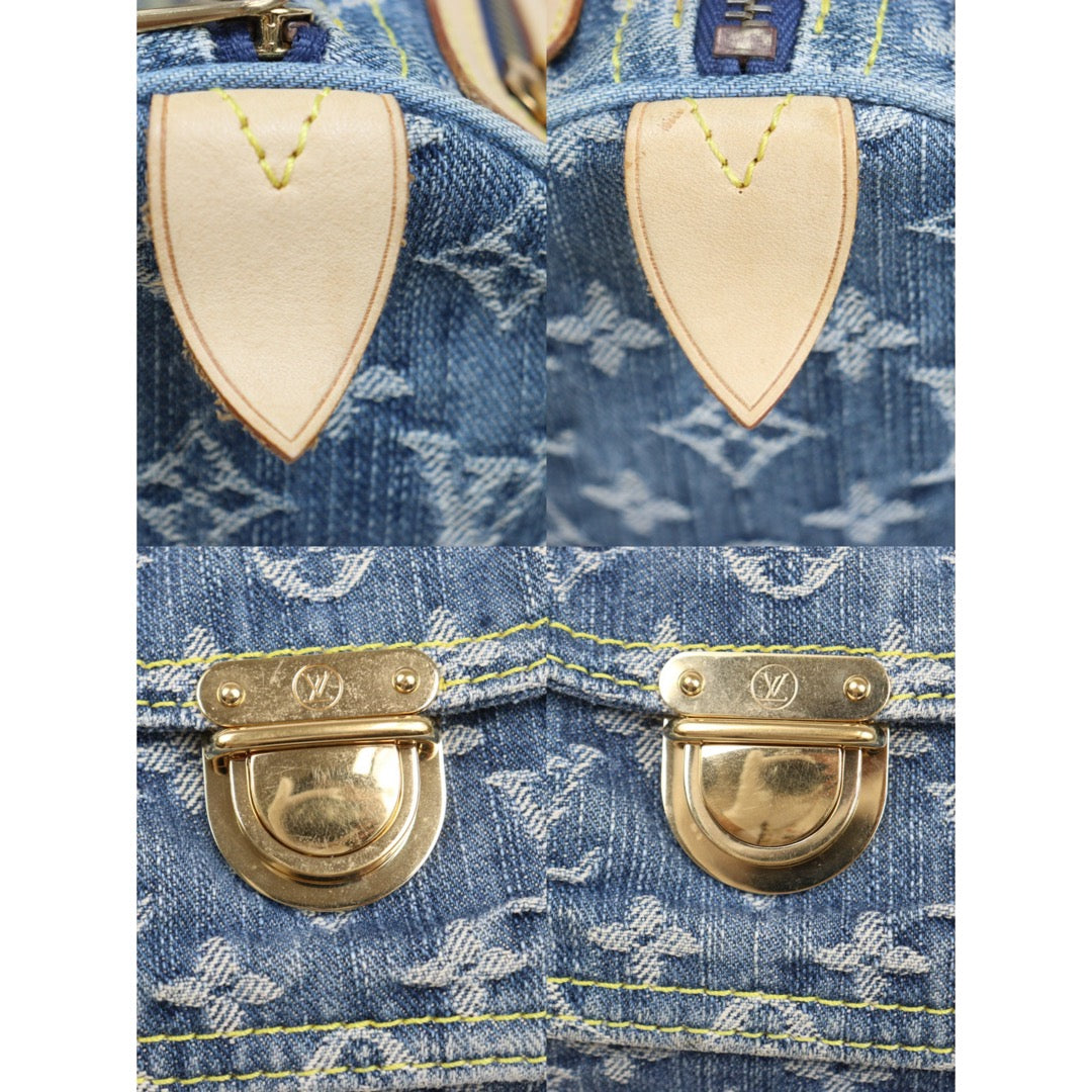 Good ( Rank AB)｜  LV Monogram Denim Hand Bag｜V25092513