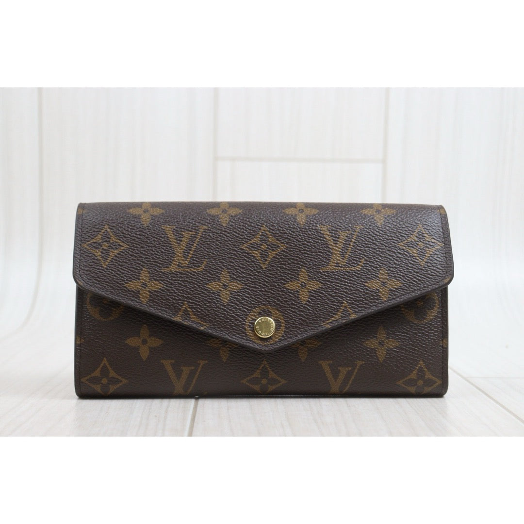 Include Entrupy Certificate of Authenticity｜Good ( Rank AB)｜ Louis Vuitton Monogram Emilie Long Wallet  IC Chips Model｜26100104