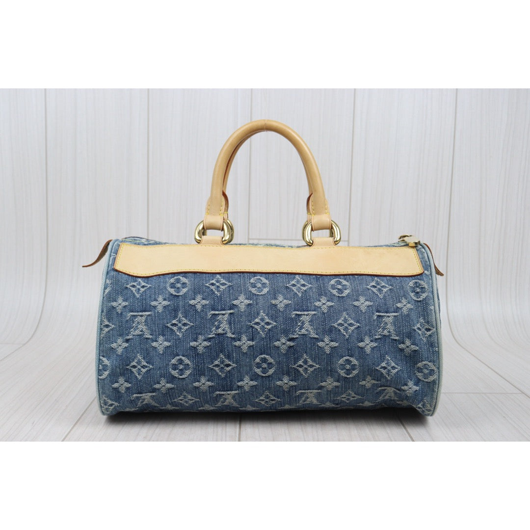 Good ( Rank AB)｜  LV Monogram Denim Hand Bag｜V25092513