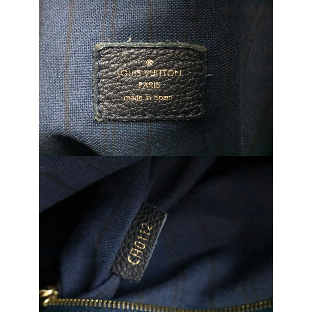 Include Entrupy Certificate of Authenticity｜Good ( Rank AB)｜Louis Vuitton Monogram Empreinte Artsy MM ShoulderBag Black｜S26051104