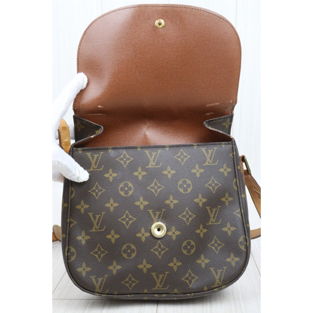 Include Entrupy Certificate of Authenticity｜Fair ( Rank B)｜Louis Vuitton Monogram Saint Cloud GM Shoulder Bag｜26011503