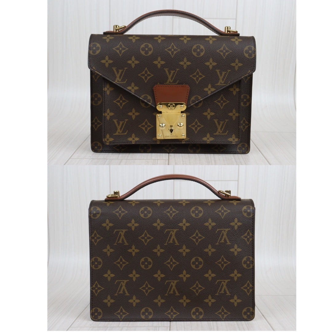 Rank A｜ LV Monogram Monceau26 Shoulder Bag ｜23112322