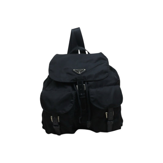 Include Entrupy Certificate of Authenticity｜Very Good ( Rank A)｜ PRADA Re-Nylon Black Backpack Large｜26082005