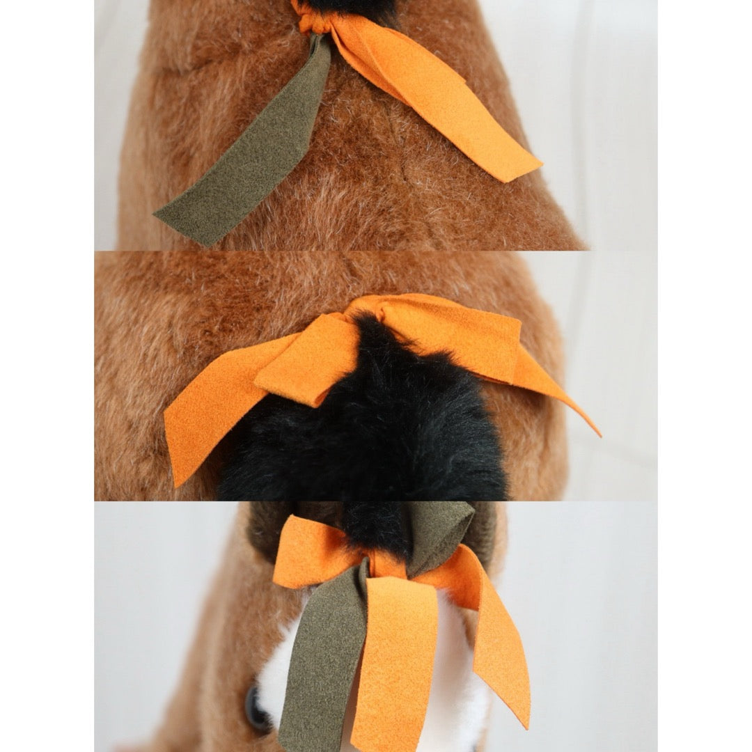 Include Entrupy Certificate of Authenticity｜Good ( Rank AB)｜ HERMES  Cheval Hermy Plush MM｜S26080617