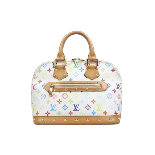 Include Entrupy Certificate of Authenticity｜Good ( Rank AB)｜ Louis Vuitton Takashi Murakam Multi Monogram Alma Handbag ｜26070305