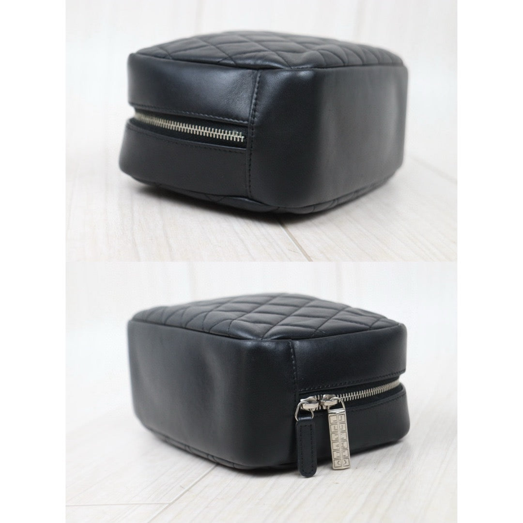 Good ( Rank AB)｜ CHANEL  Lamb Skin Vanity Handbag  Made In 2016～2017Year ｜24112601