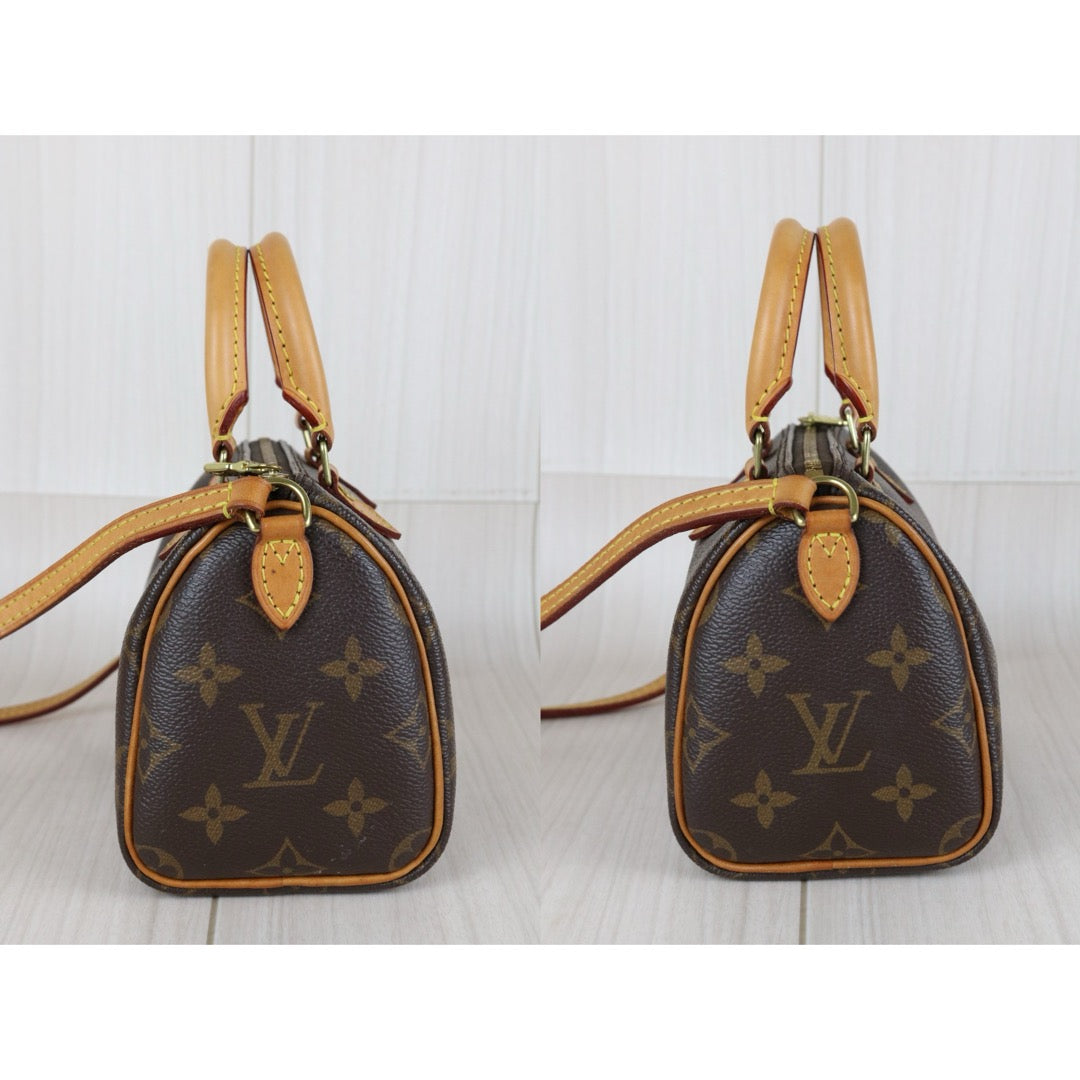 Good ( Rank AB)｜LV Monogram Nano Speedy  Shoulder Bag｜S25090402