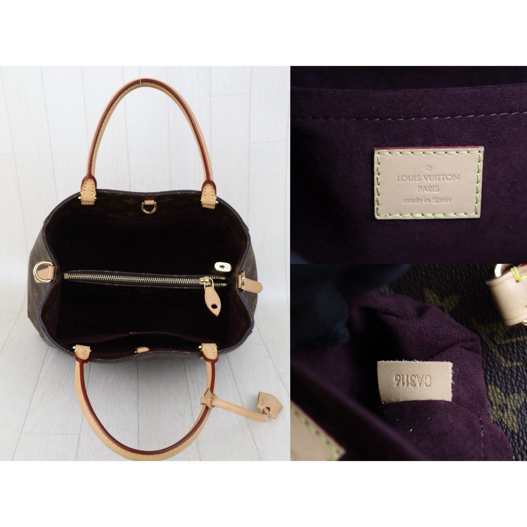 Good ( Rank AB)｜LV Monogram Montaigne MM Hand Bag Shoulder Bag｜S25090106