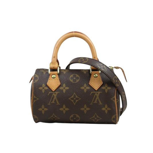 Very Good ( Rank A)｜ LV Monogram Mini Speedy Handbag With Shoulderstrap｜26012801
