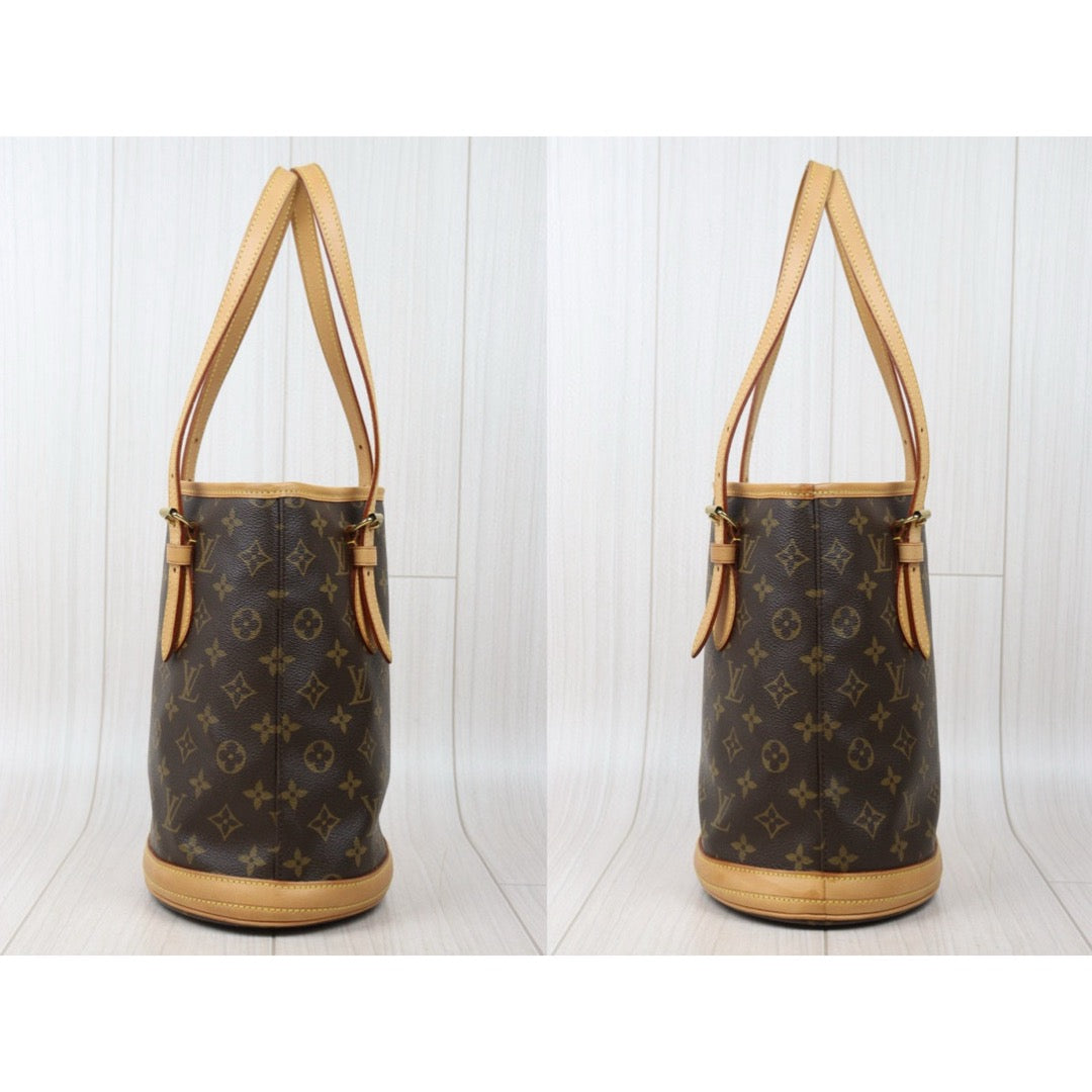 Good ( Rank AB)｜ LV Monogram Petit Bucket PM Tote Bag ｜24110718