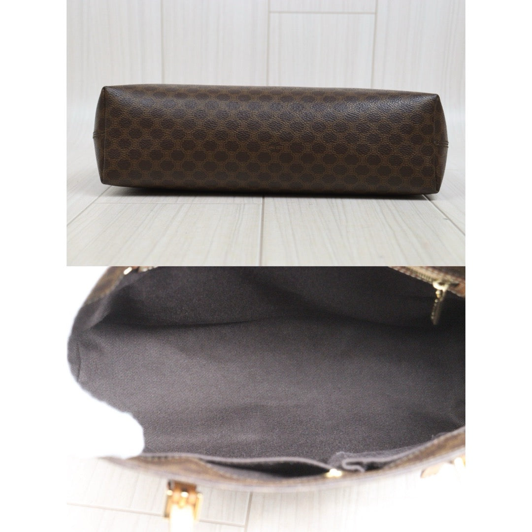 Include Entrupy Certificate of Authenticity｜Good ( Rank AB)｜CELINE Macadam Tote Bag  ｜26052603