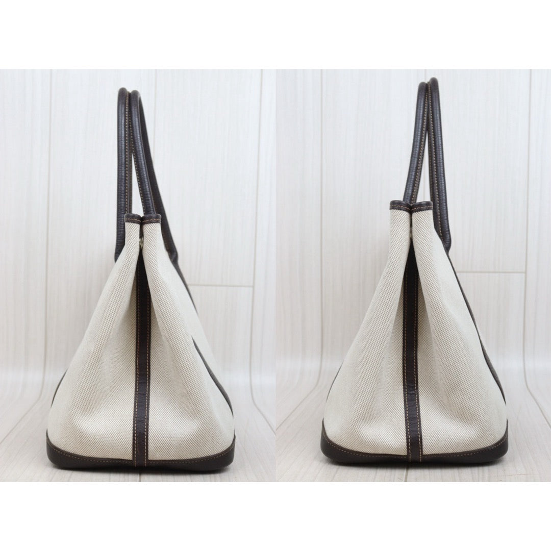 Good ( Rank AB)｜ HERMES Garden Party PM Handbag □H Stamp Made In 2004 Year｜25091206