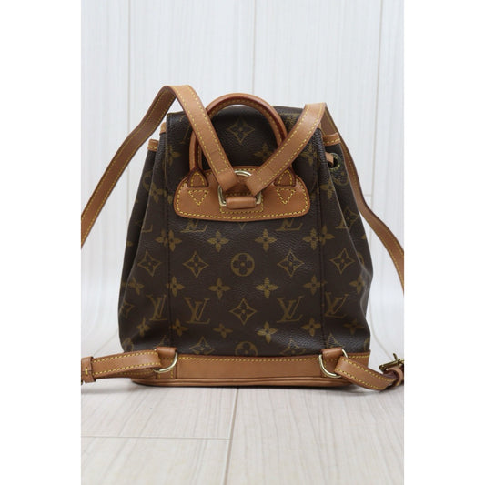 Include Entrupy Certificate of Authenticity｜Good ( Rank AB)｜ Louis Vuitton Monogram Montsouris PM Backpack｜25122517
