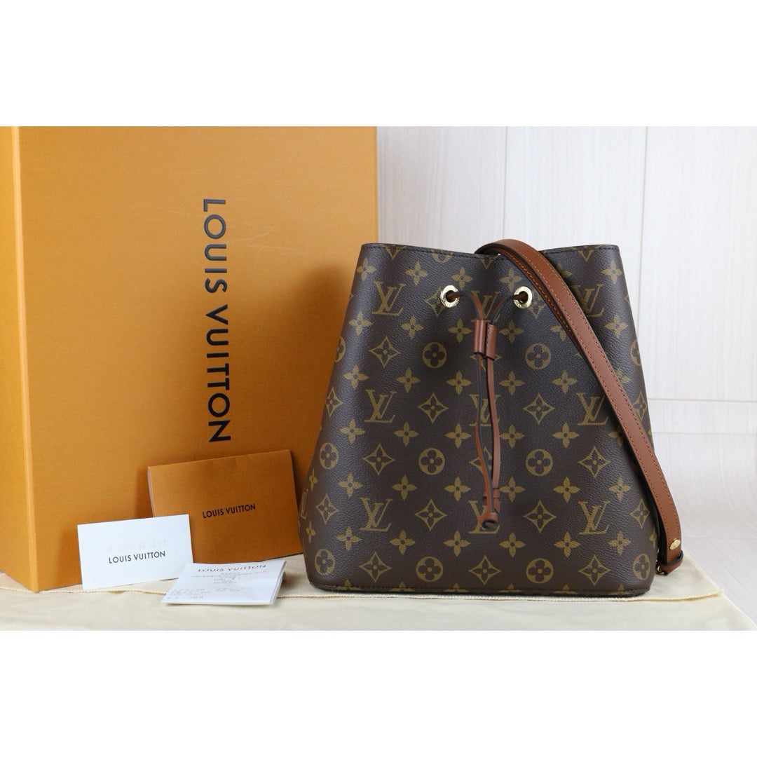 Include Entrupy Certificate of Authenticity｜Excellent（Rank SA）｜ LV Monogram Neo Noe Shoulder Bag Brown｜S26080602