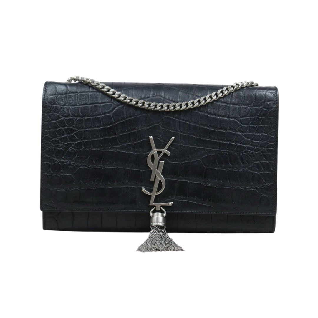 Good ( Rank AB)｜  Saint Laurent YSL Kate Shoulder Bag Black｜W25051602