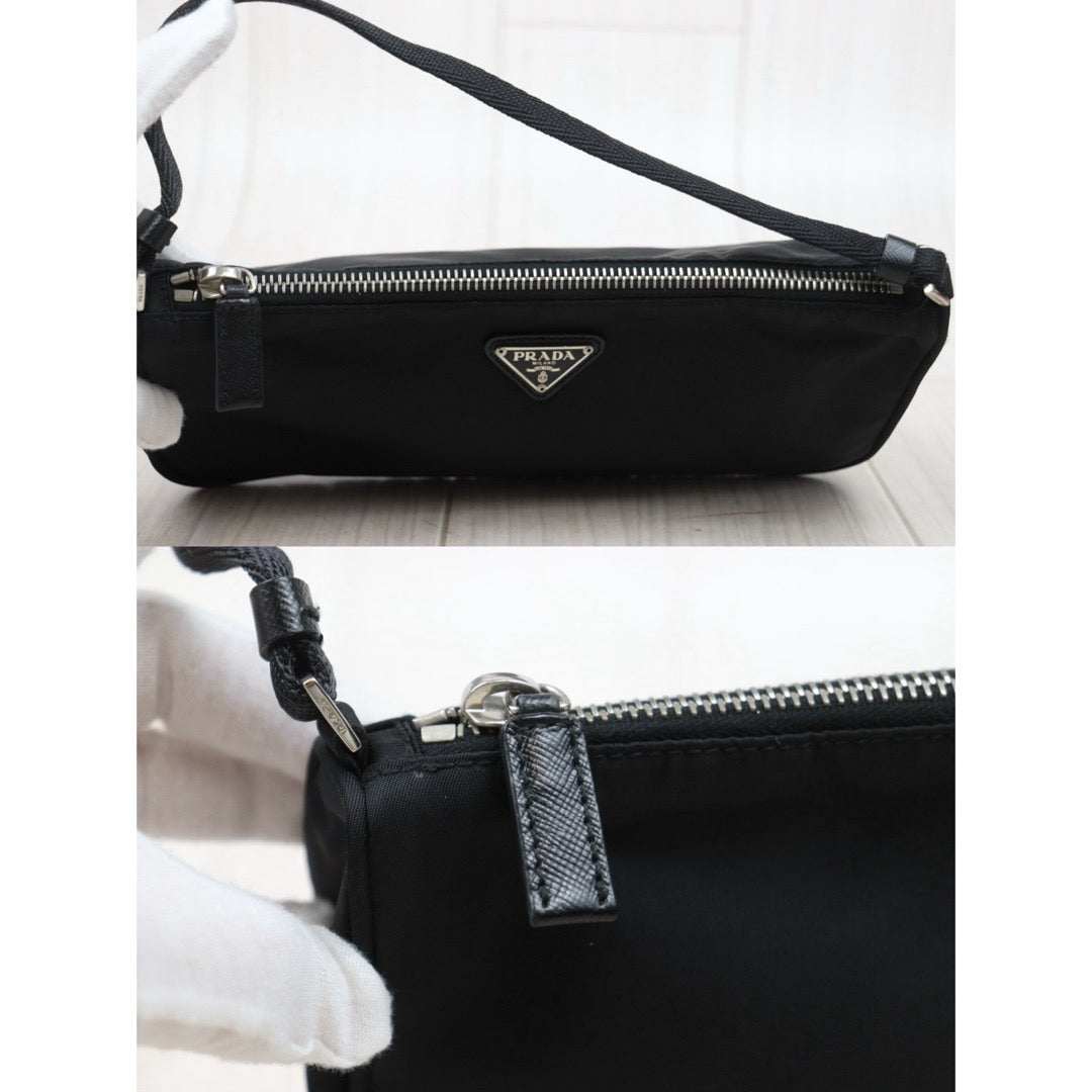 Very Good ( Rank A)｜ PRADA Nylon Re-Edition 2005 Black Shoulder Bag Current Model｜25121201