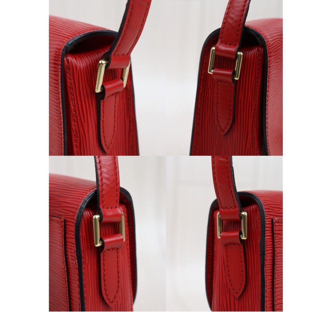 Rank A ｜LV Epi Saint-Cloud PM Shoulder Bag｜24032617