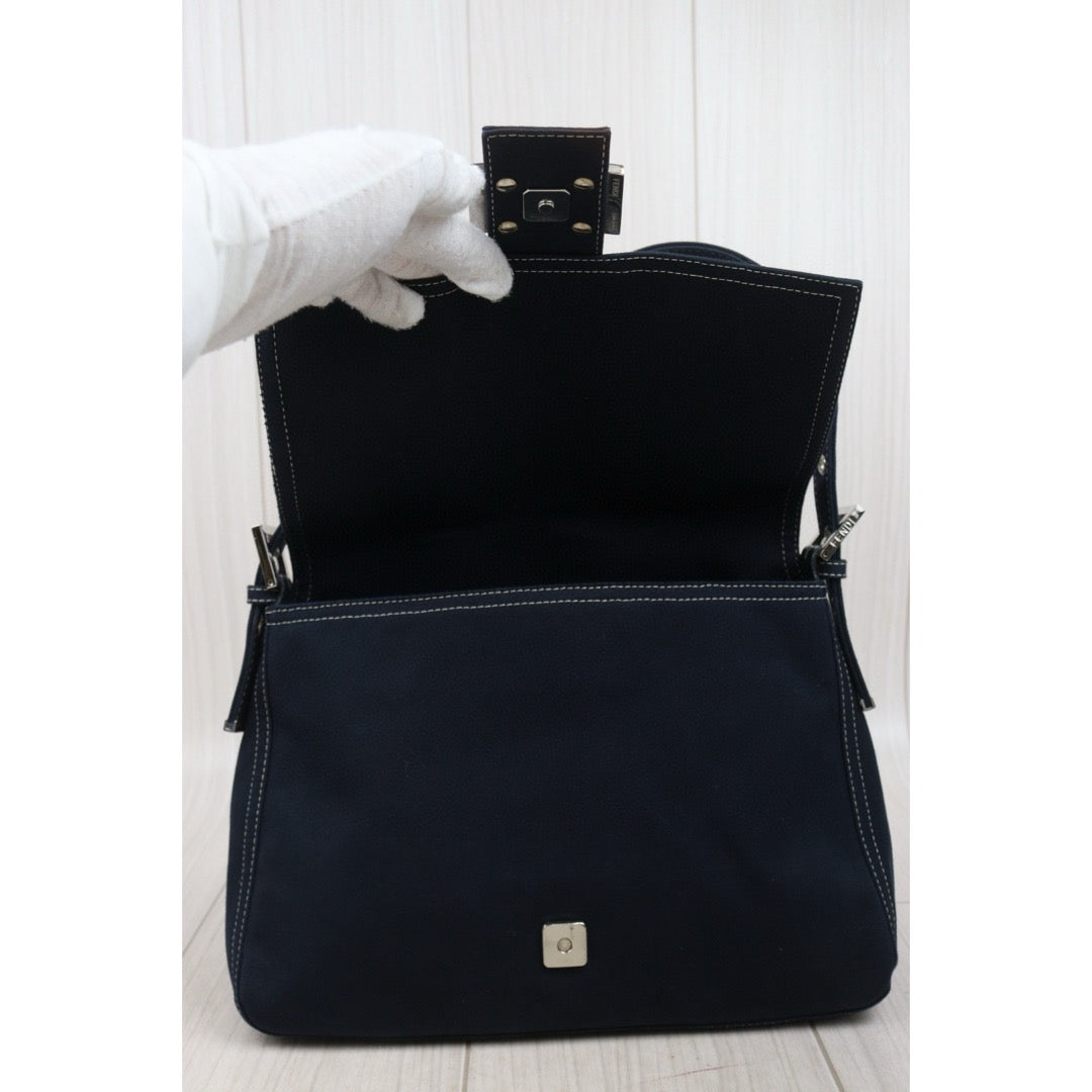 Good ( Rank AB)｜  FENDI Denim Baguette Shoulder Bag  ｜25050808