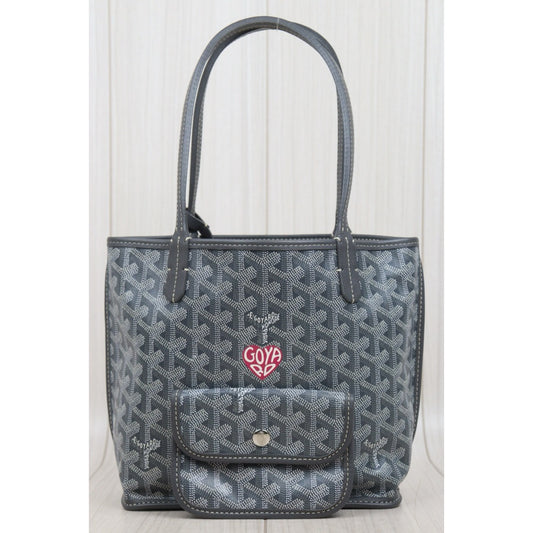 Very Good ( Rank A) ｜ Goyard Anjou Mini Tote Bag Gray｜S25081013