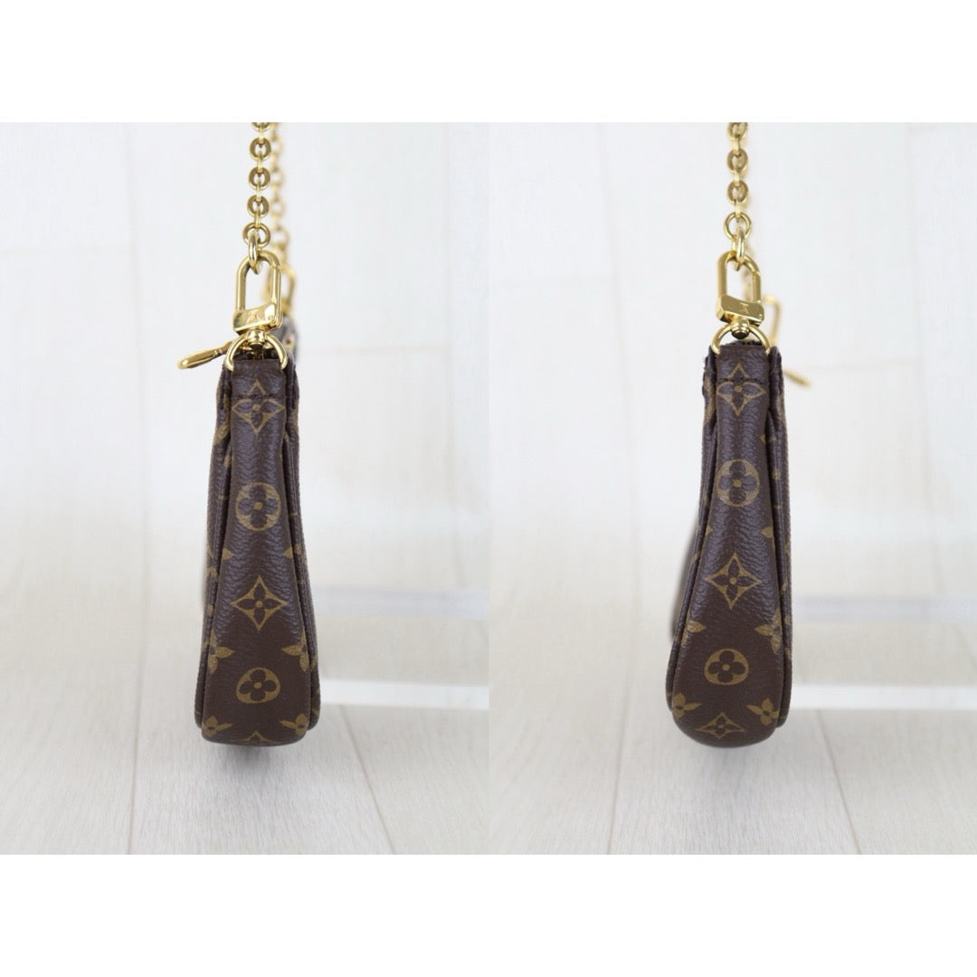 Include Entrupy Certificate of Authenticity｜Very Good ( Rank A)｜Louis Vuitton Monogram Multiti Pochette Accessoire  IC Chips Model ｜S26030811