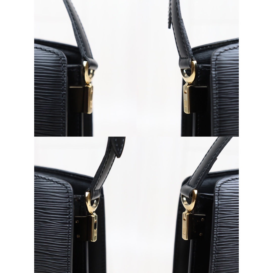 Rank A｜ LV Epi Shoulder Bag Black｜23111613