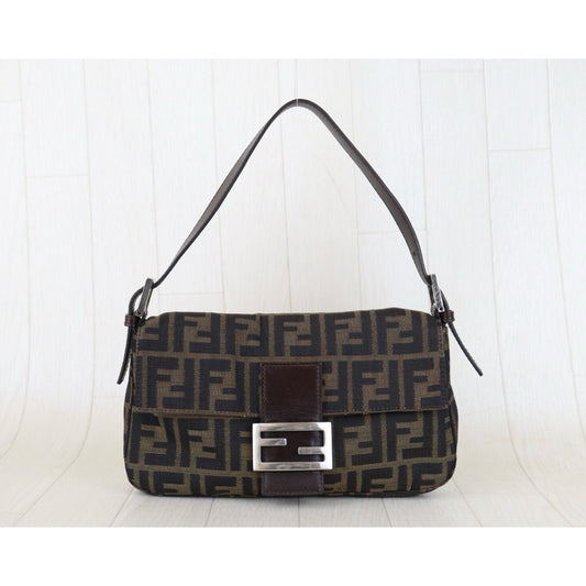 Good ( Rank AB)｜ FENDI Zucca Mamma Baguette Shoulder Bag｜S26011805